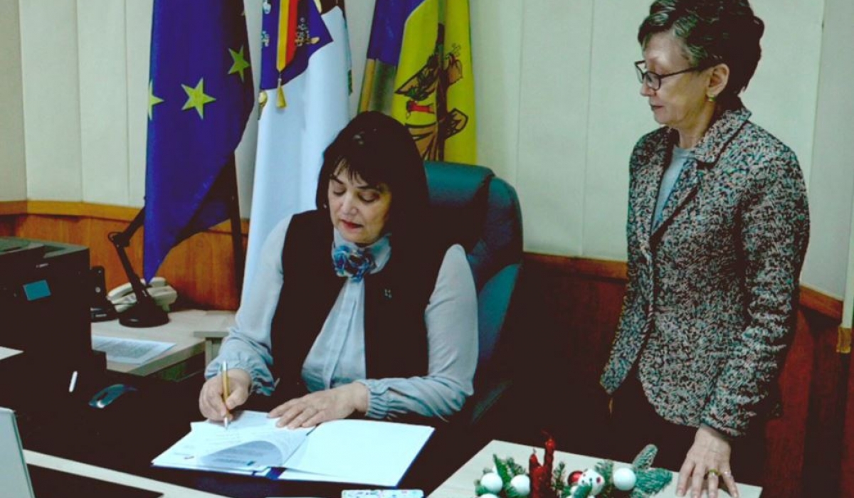 Minin university signed the cooperation agreement with the Ion Creangă Chisinau State Pedagogical University