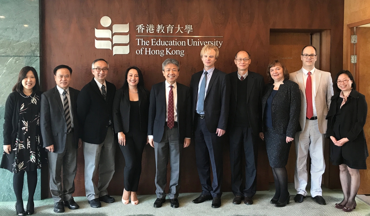 Official Delegation of Minin University Visits The Education University of Hong Kong