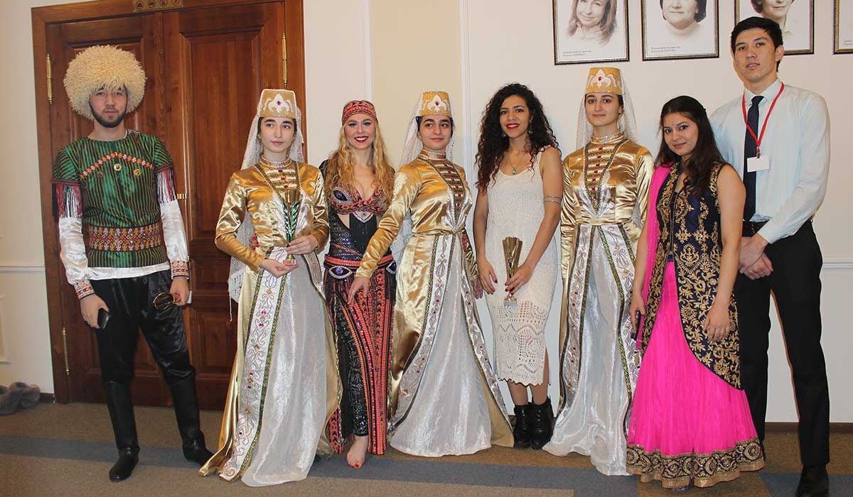 Minin University foreign students take part in the X International Festival of National Cultures 