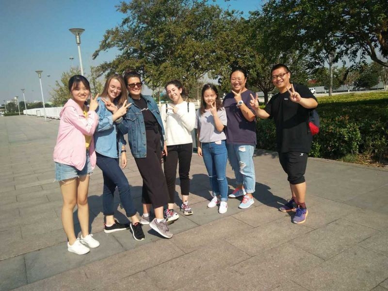 Minin University students took part in the international exchange program between the students of Xi'an University of Translation (China) and Minin University