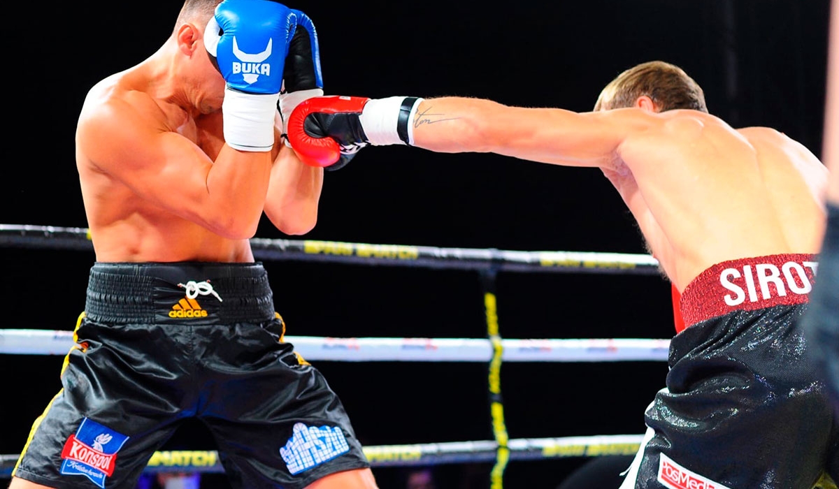 Boxer Andrei Sirotkin, a Minin university graduate student, won a fight at the international boxing tournament Kold Wars
