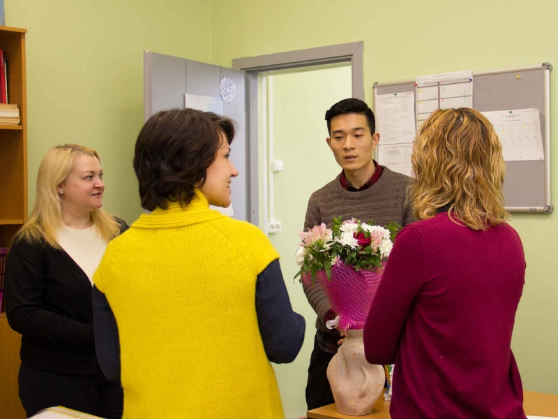 Chinese language teacher arrives at Minin University Chinese language teacher arrives at Minin University