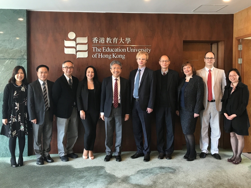 Official Delegation of Minin University Visits The Education University of Hong Kong