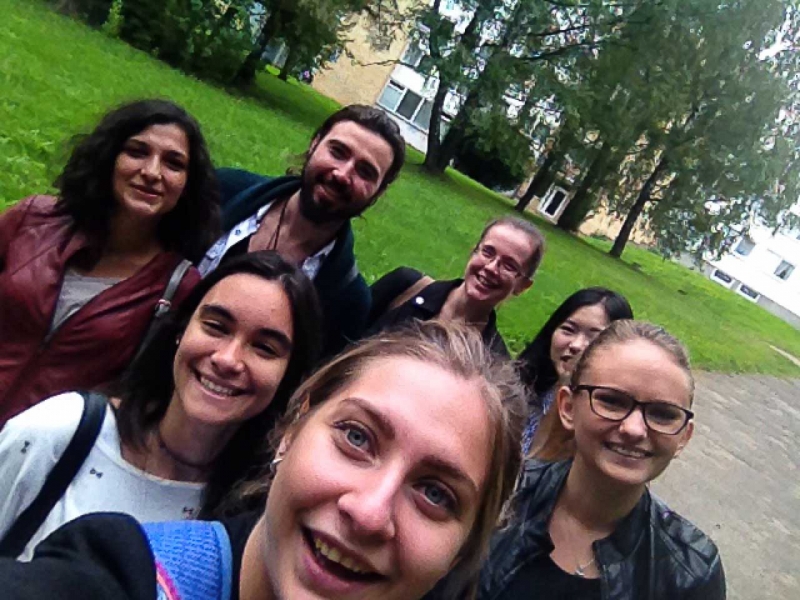 Minin University Student on an exchange program at Vilnius University