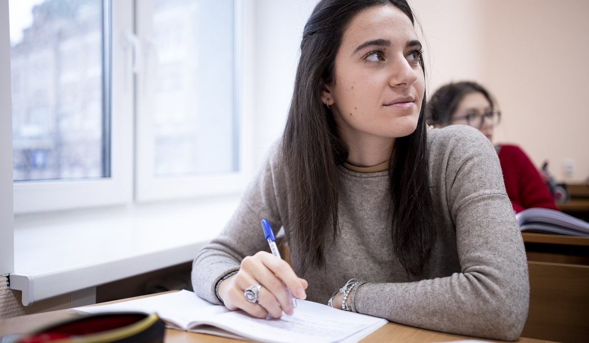 Italian student Rifatto Simona shares her impressions about her studies in Russia: “It's really great that Russian universities provide individual approach to each student”