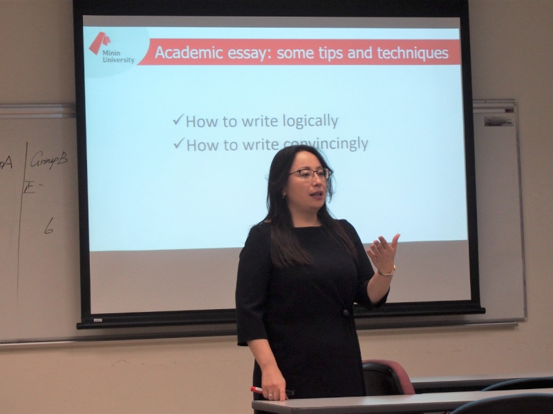 Advisor to the rector Kim Olga held a course of lectures in the Education University of Hong Kong